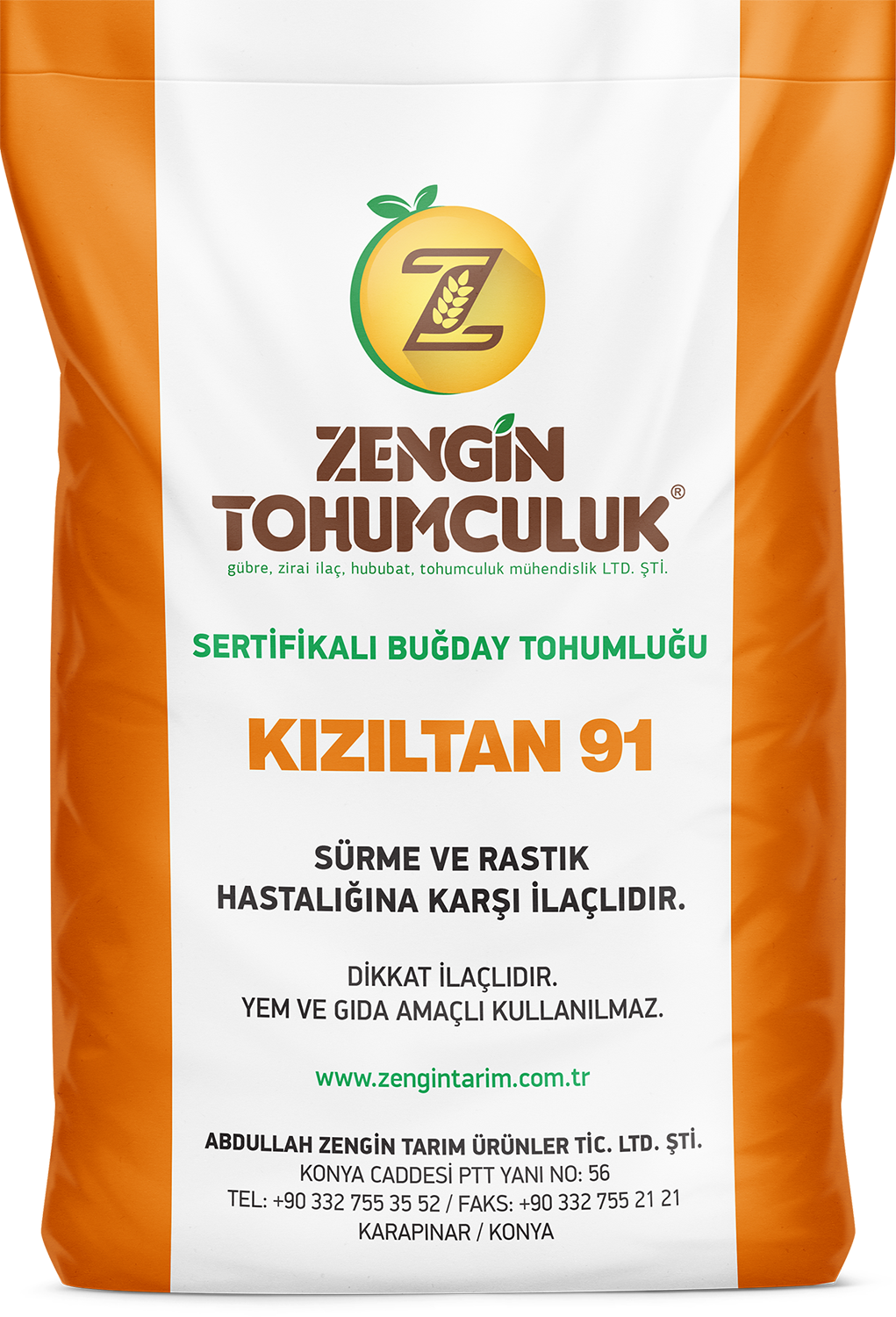 Kızıltan 91 Makarnalık Buğday Tohumu